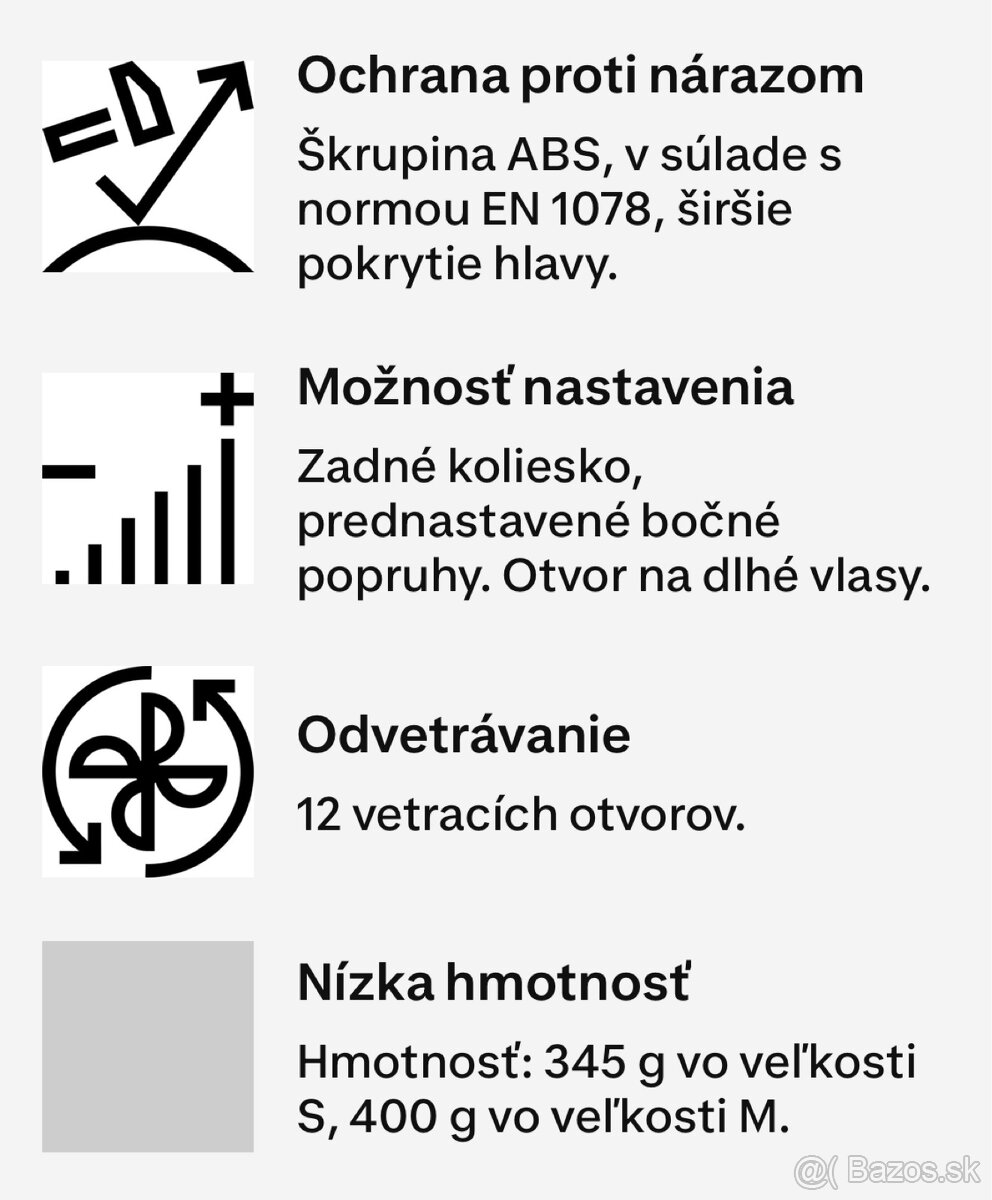 Detská cyklistická / korčuliarska prilba - 8