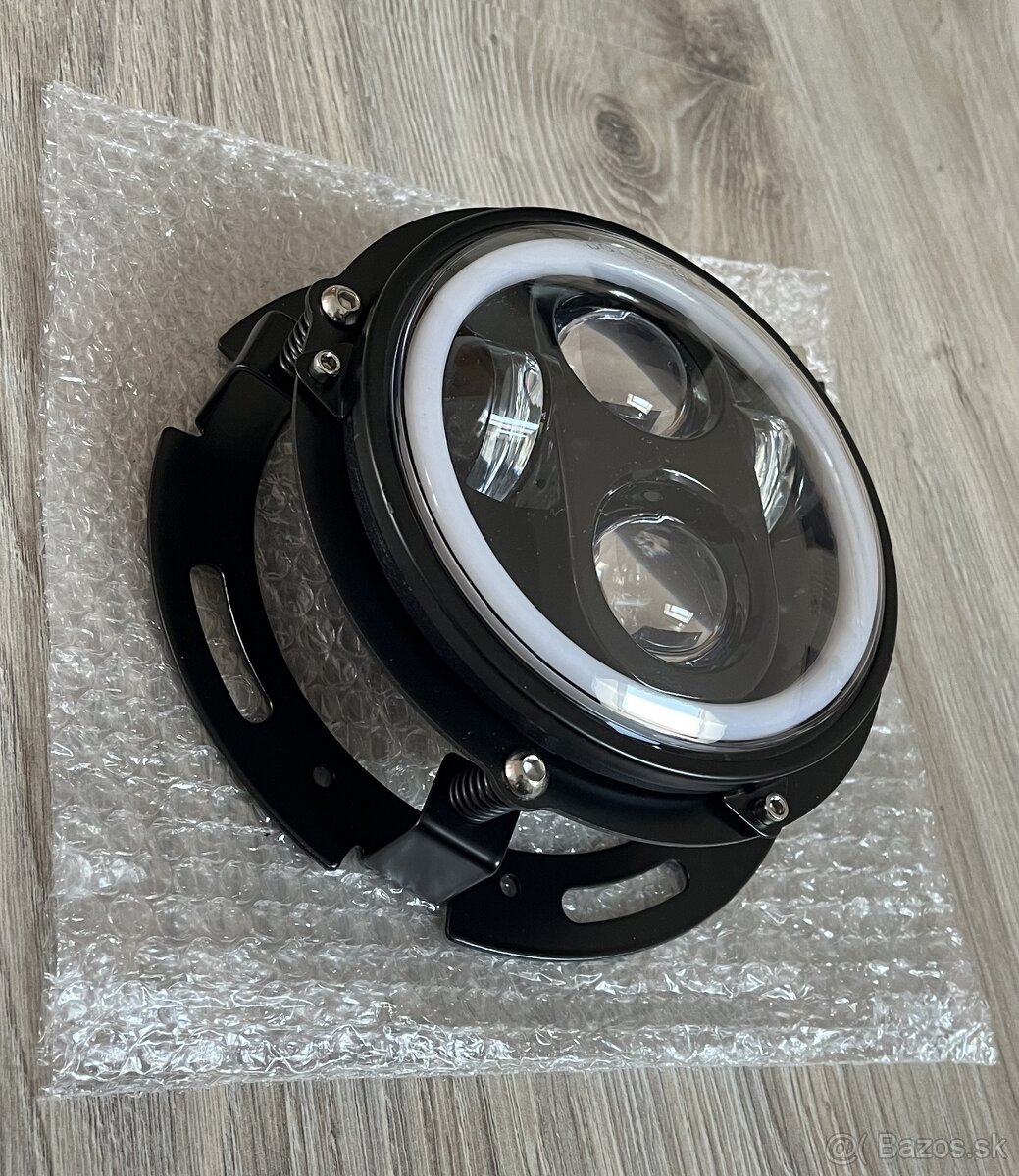 LED Svetlá 143mm - Zetor (angel eyes) - 8