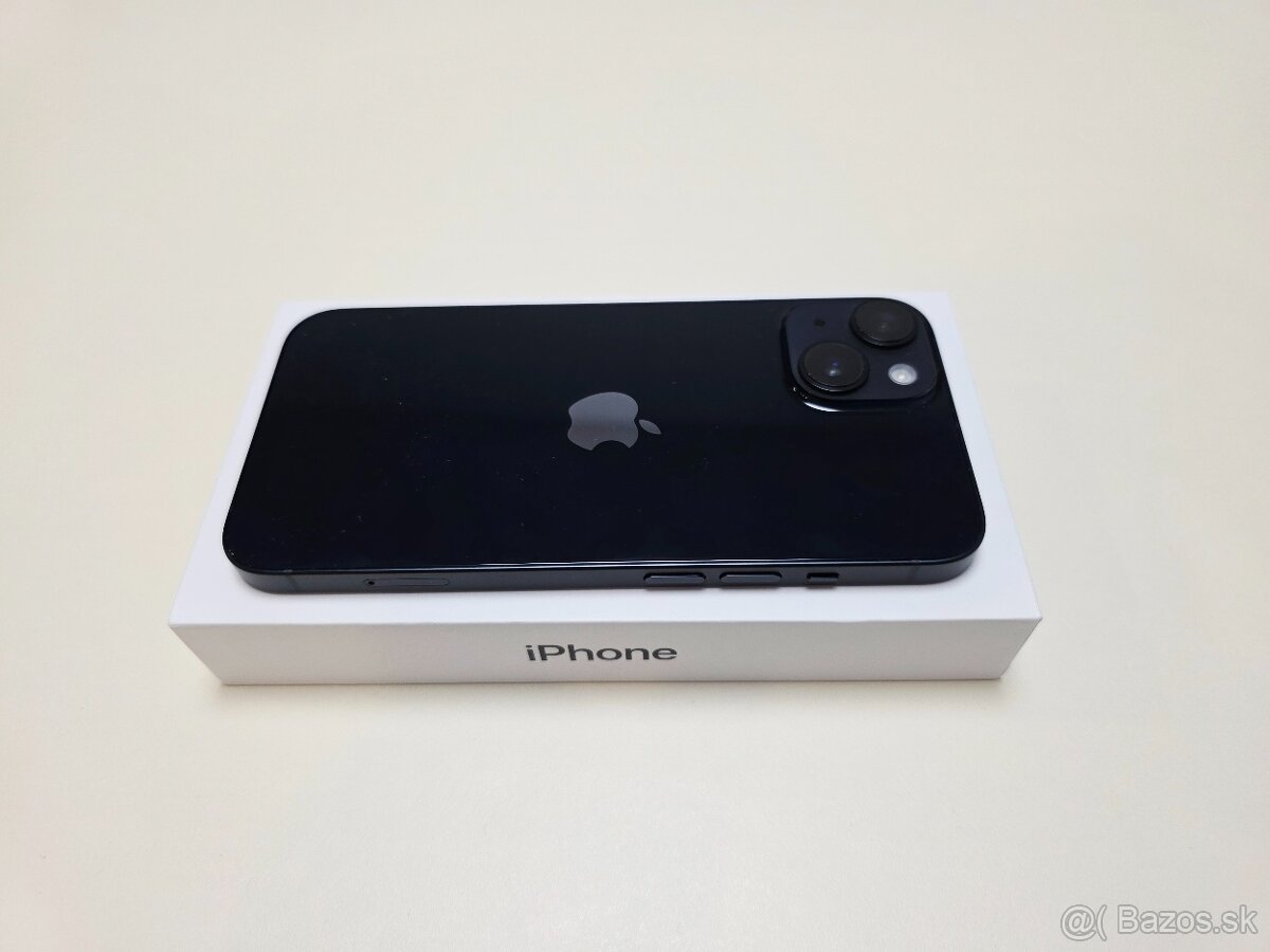 Predám Apple iPhone 14 128gb MIDNIGHT BATERKA 100% - 8