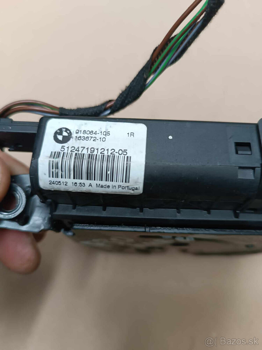 BMW zámok kufra E60 E90 F10 F30 X3-E83 E65 E87 X1-F48 - 8