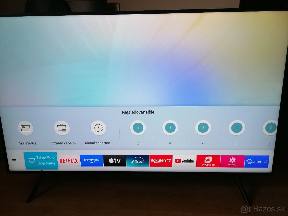Predám Samsung UE50RU7172 4K UHD smart TV. - 8