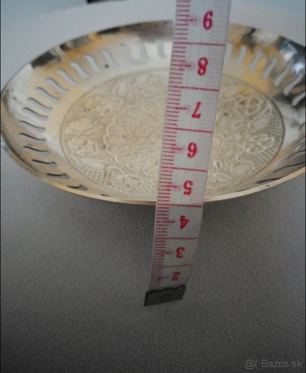 Miska -mosadz tepaná - 8