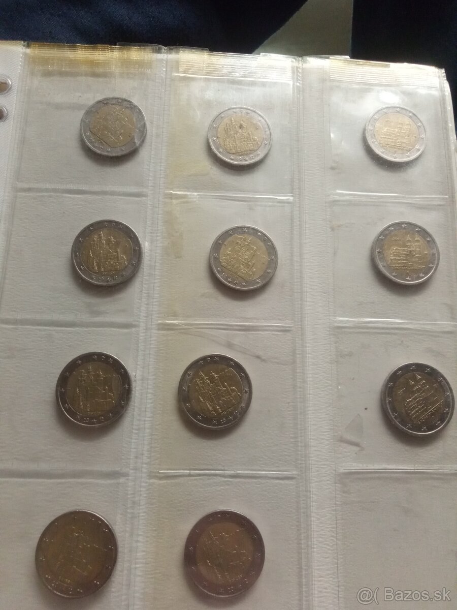 Zbierka mincí 2€ - 8