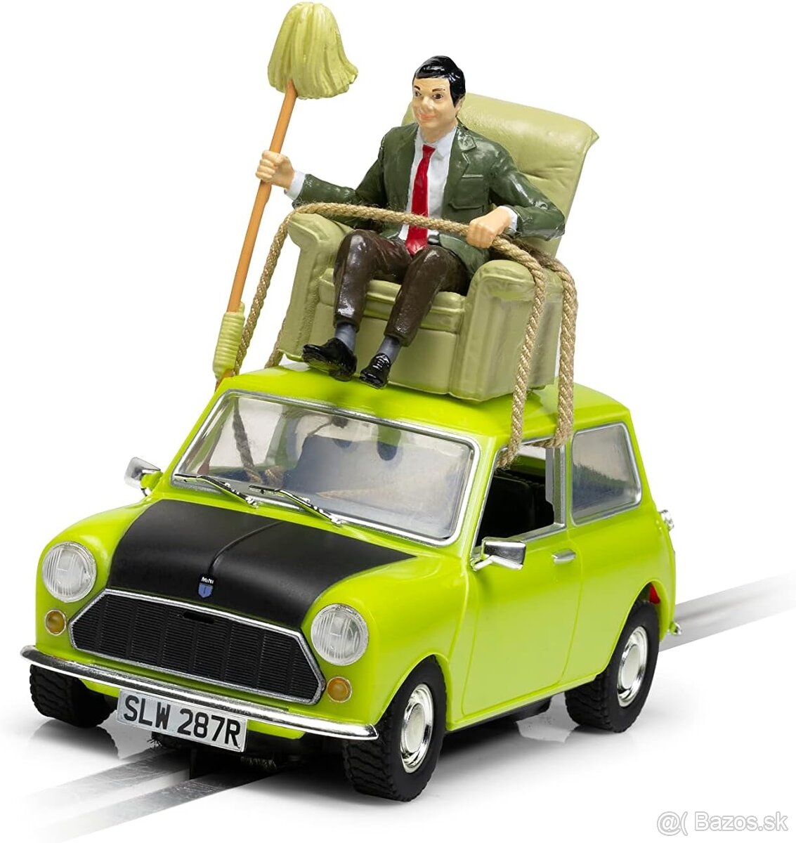 Autodráha Scaletrix Mr. Bean Reliant Ford Mustang Focus - 8