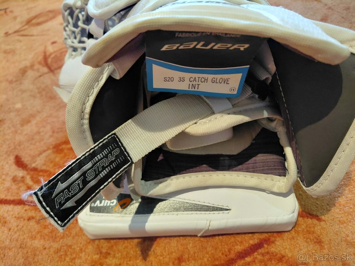 Brankárska lapačka Bauer Supreme 3s, velkost intermediate - 8