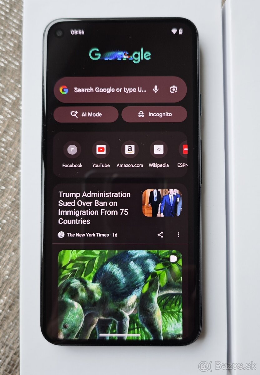 Google Pixel 5 čierny 128 GB - 8