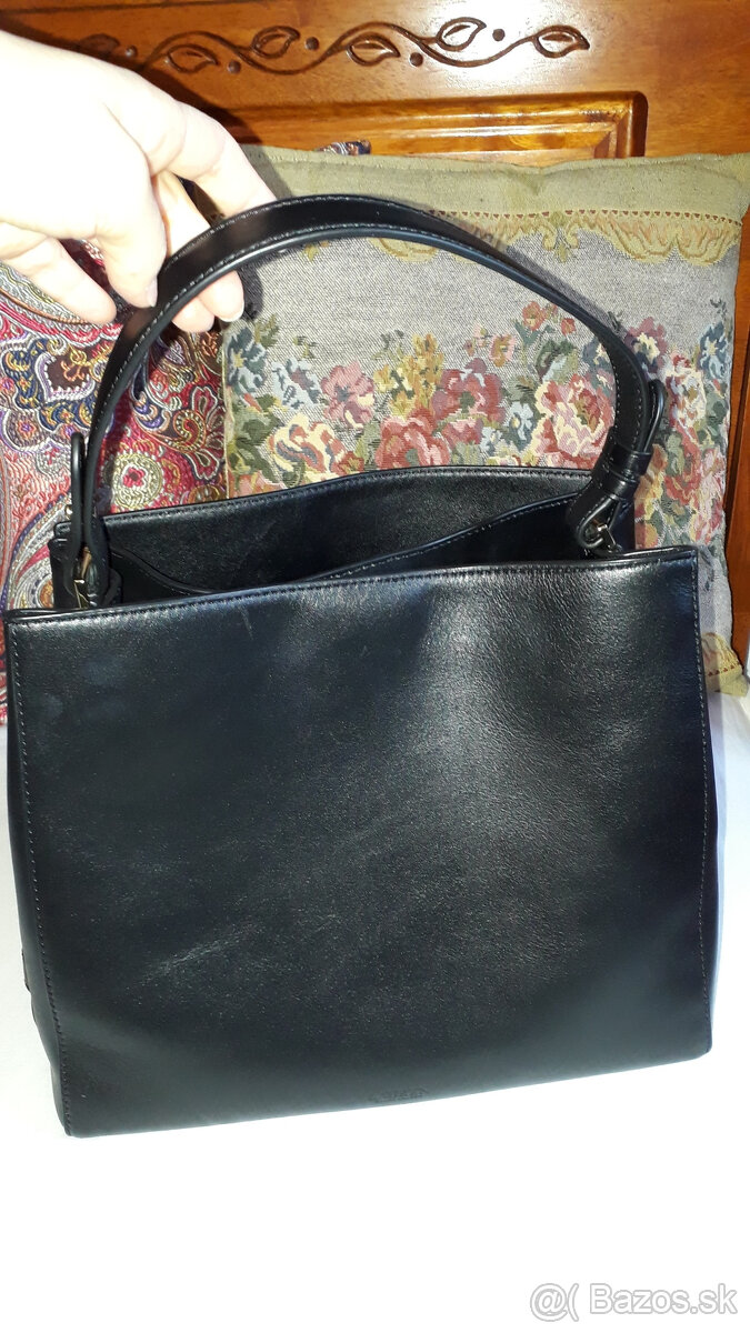 čierna kabelka ralph lauren nová - 8
