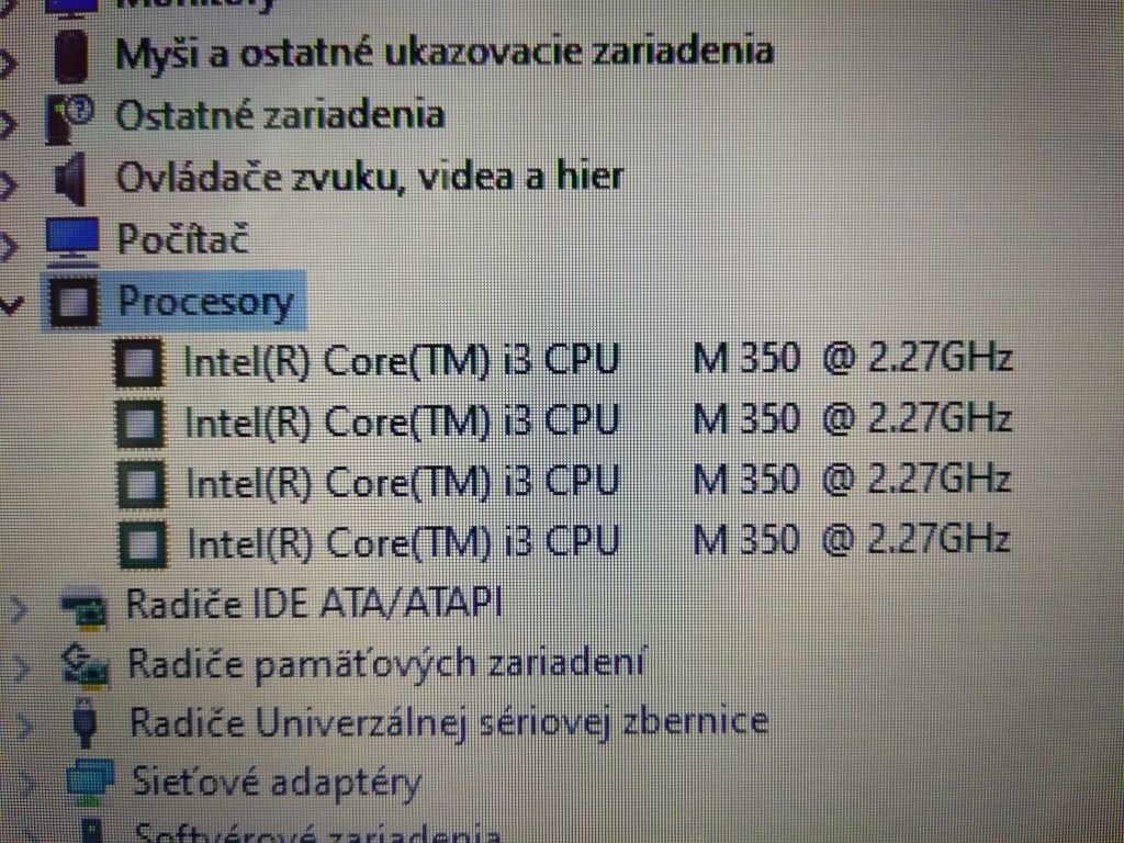 predám základnú dosku z notebooku Lenovo V560 - 8