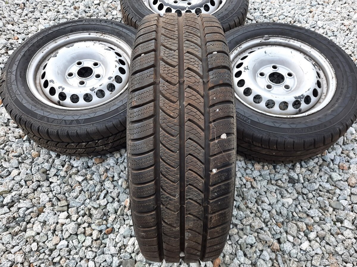 16" zimné kolesá na VW Transporter - 8