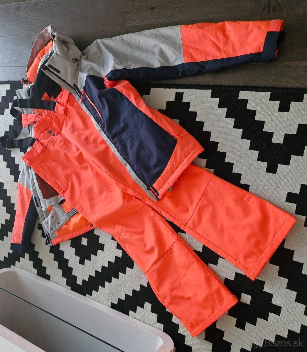 Nadherna stylova kvalitna unisex lyziarska suprava AlpinePro - 8