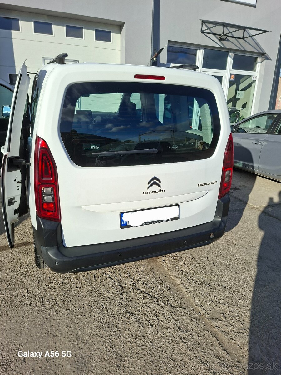 Citroen Berlingo 1.5 diesel 75 kw full výbava - 57 000 km - 8