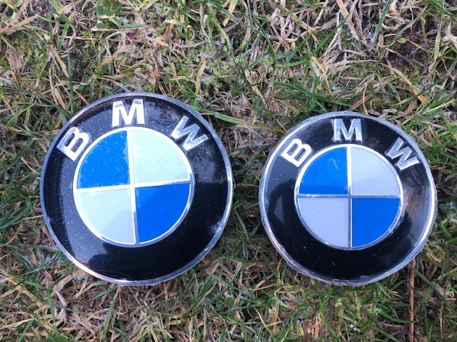 MIX BMW 45MM 74MM 78MM 82MM ZNAKY CIERNE MODRE BIELE - 8