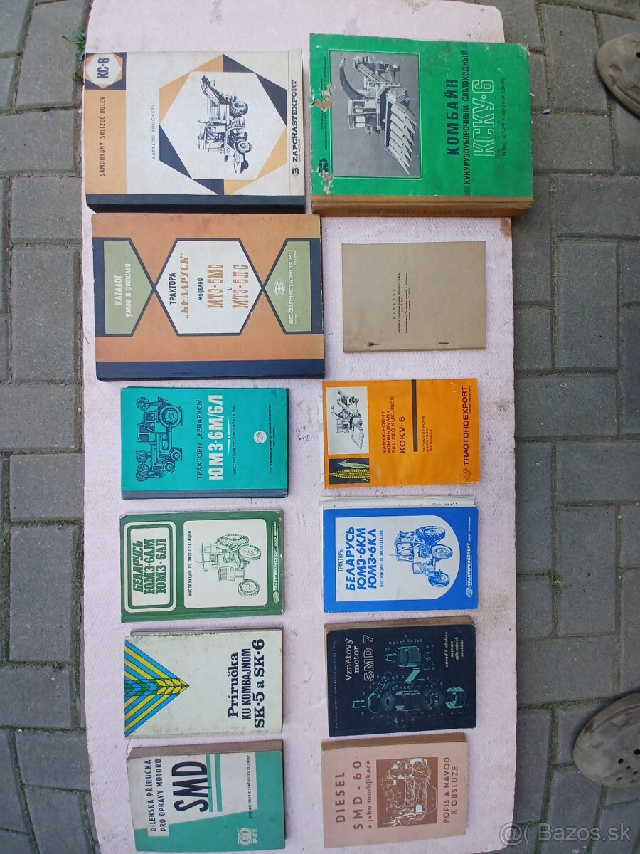Katalogy a prirucky-navody na poln. Stroje - 8