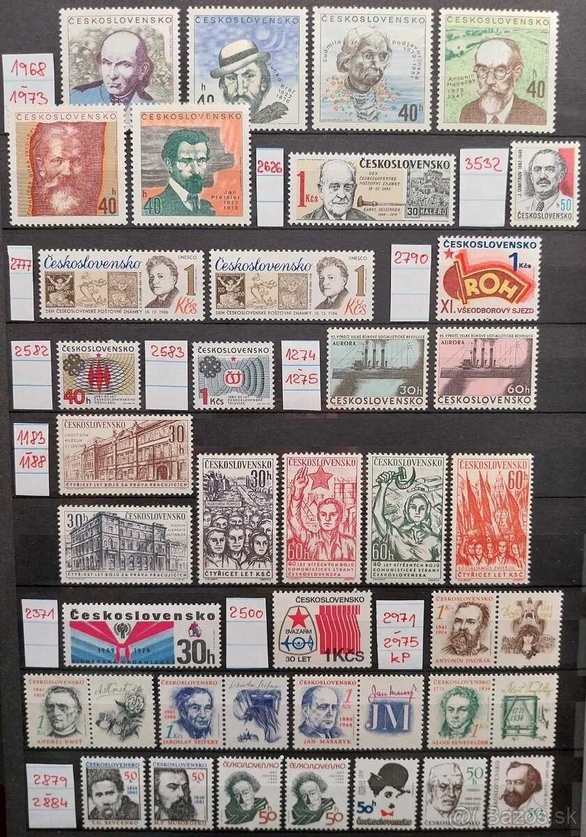 Známky ČESKOSLOVENSKO – 3 - 8