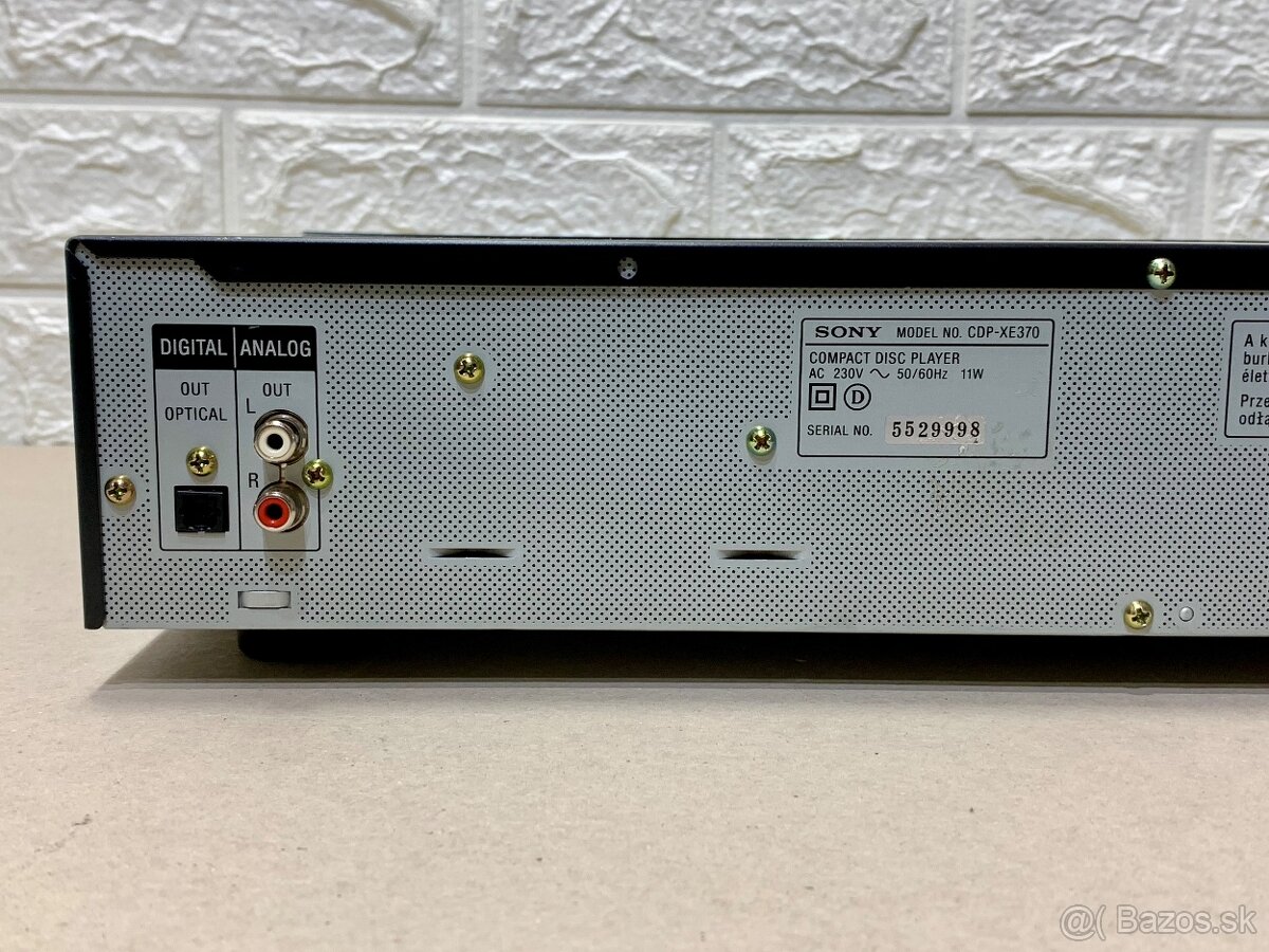 SONY CDP-XE370 …. CD prehravač - 8