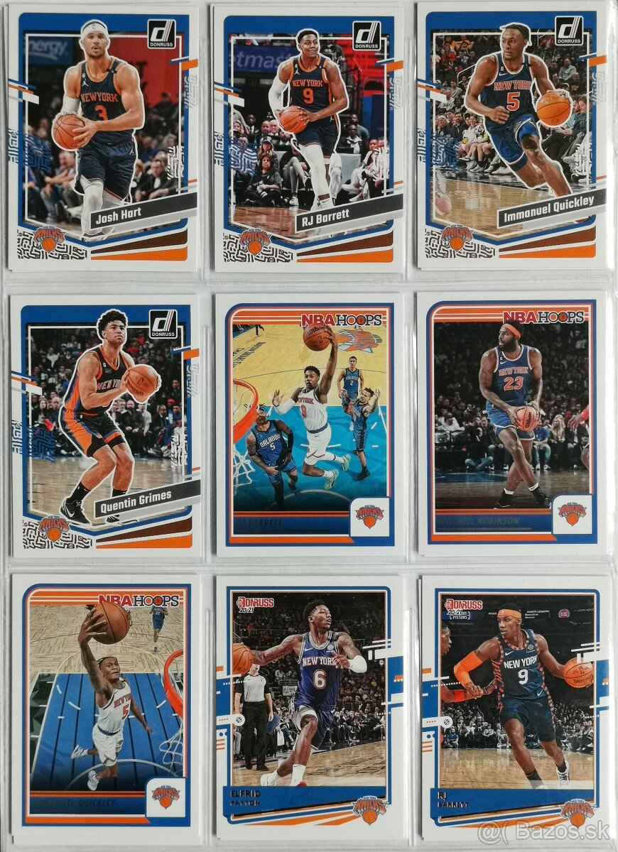 NBA karty - NY Knicks (143 kariet) - 8