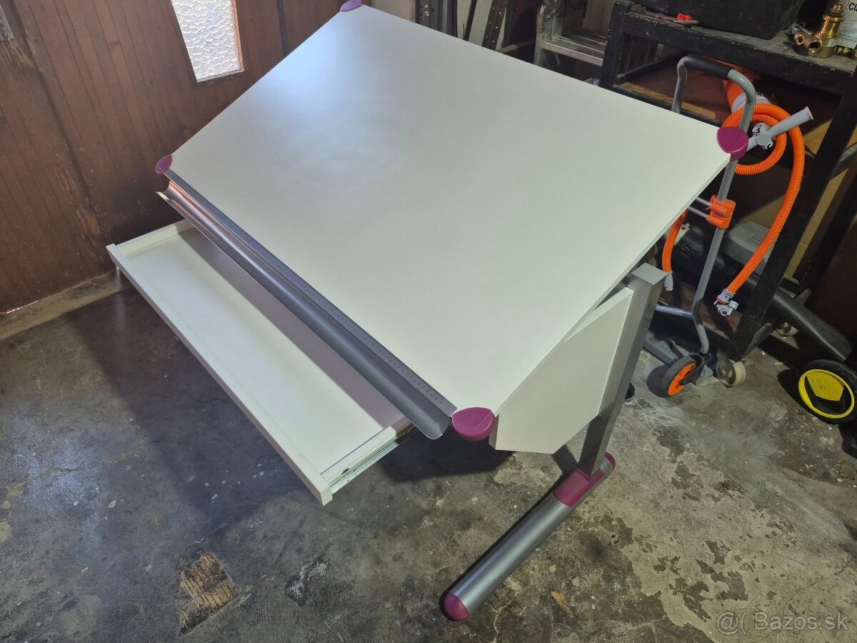 Detsky vyskovo nastavitelny pisaci stol / Novy - 8