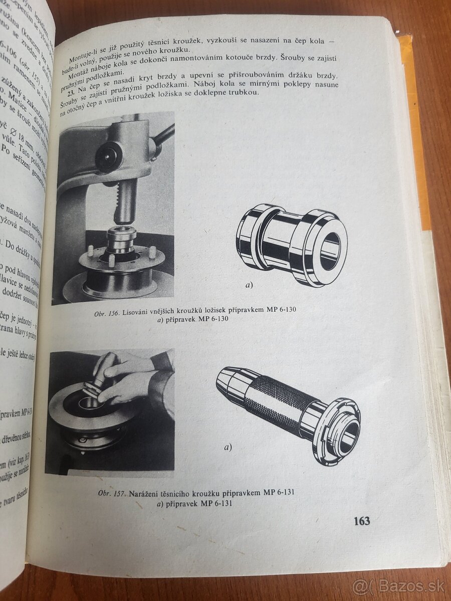 Údržba a opravy automobilu ŠKODA 105S,105L,105GL120,120L,12 - 8