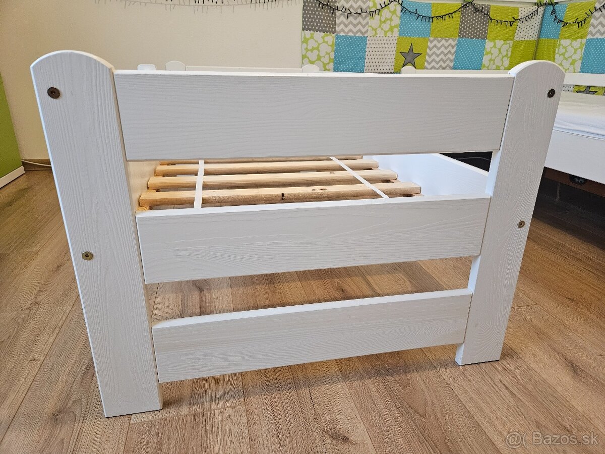 Detska postel 70x160 cm s matracom - 8