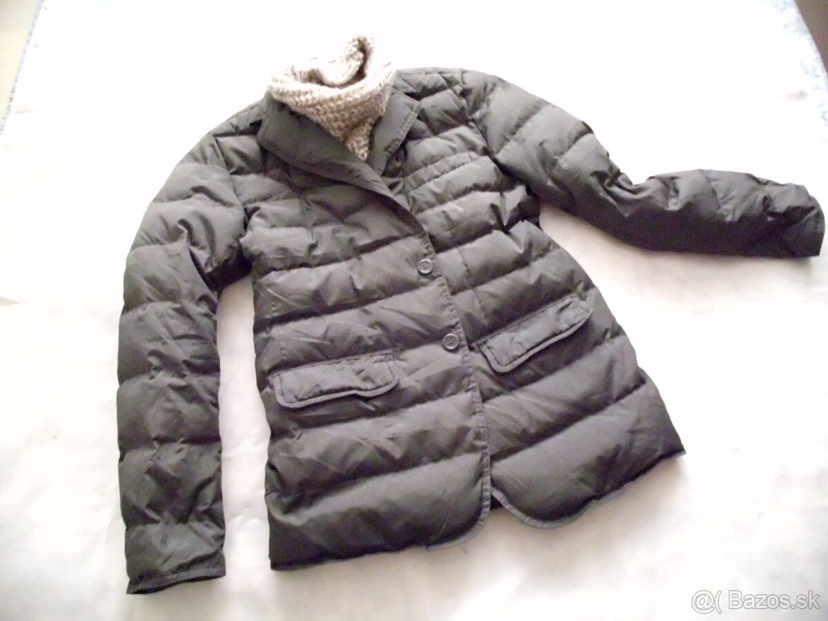 Doppel Gänger Roma pánsky zimný perie kabátik M - 8