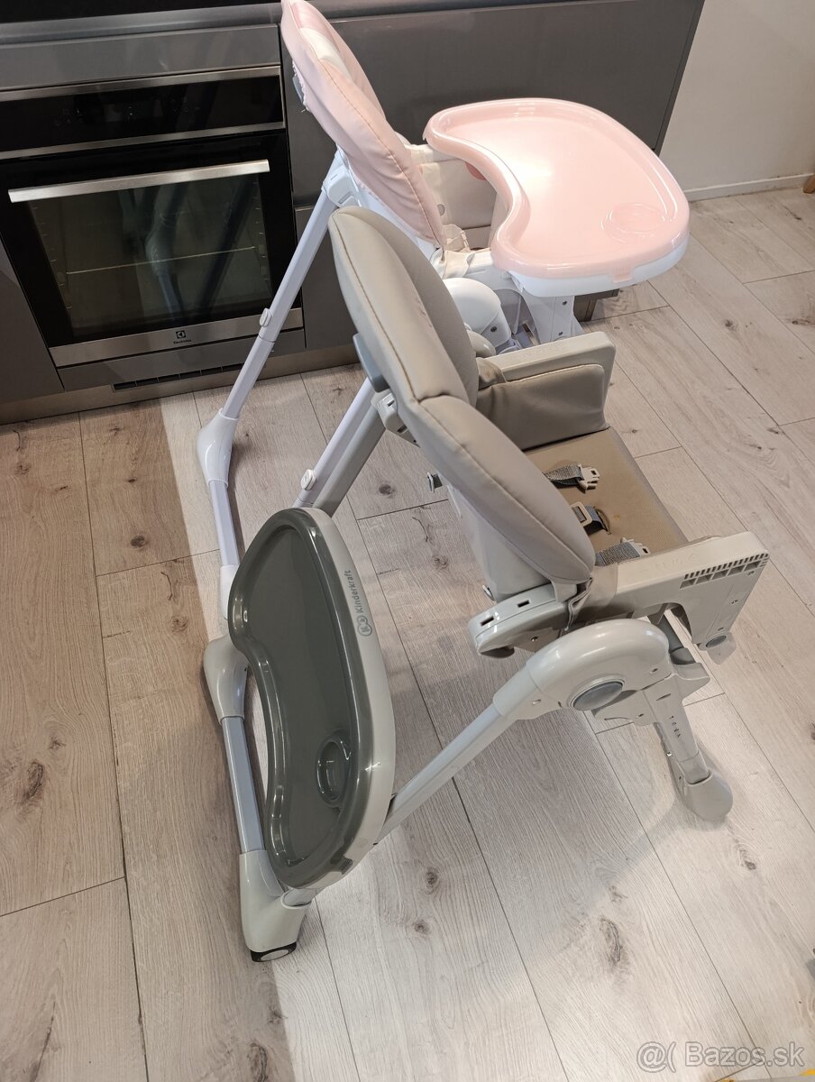 Jedálenské stoličky pre dvojičky - 8