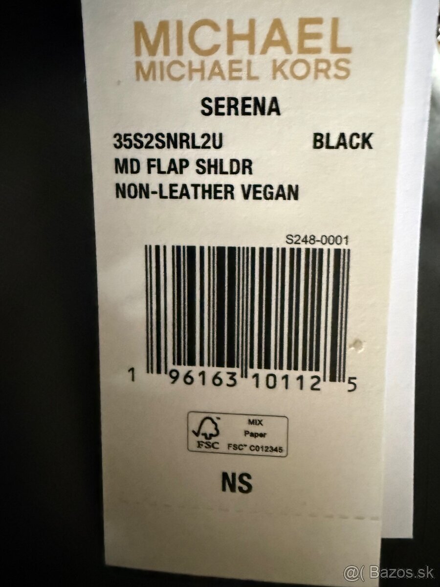 Čierna kožena kabelka Michael Kors original,nova - 8