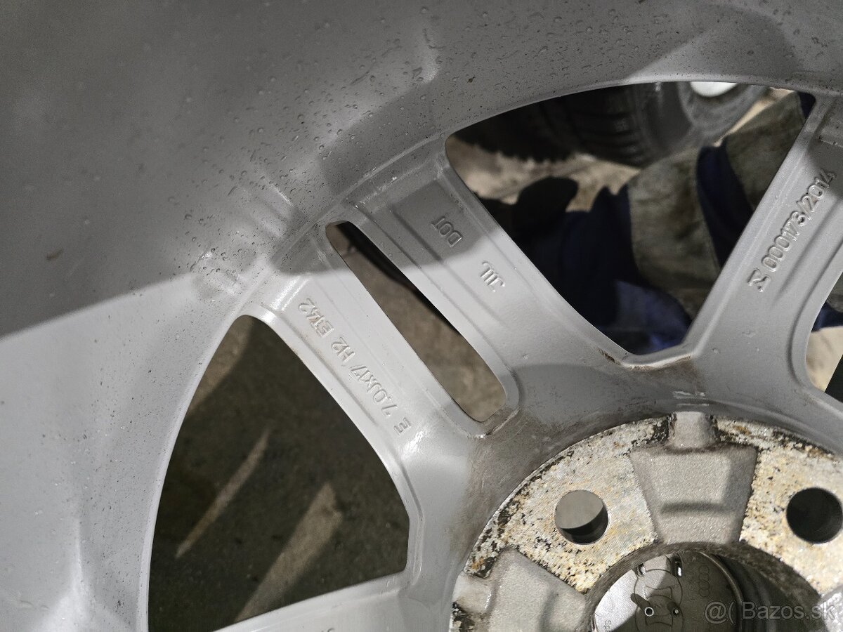 Zimná Sada AUDI A4 B8, B9+Continental 225/50 R17 - 8