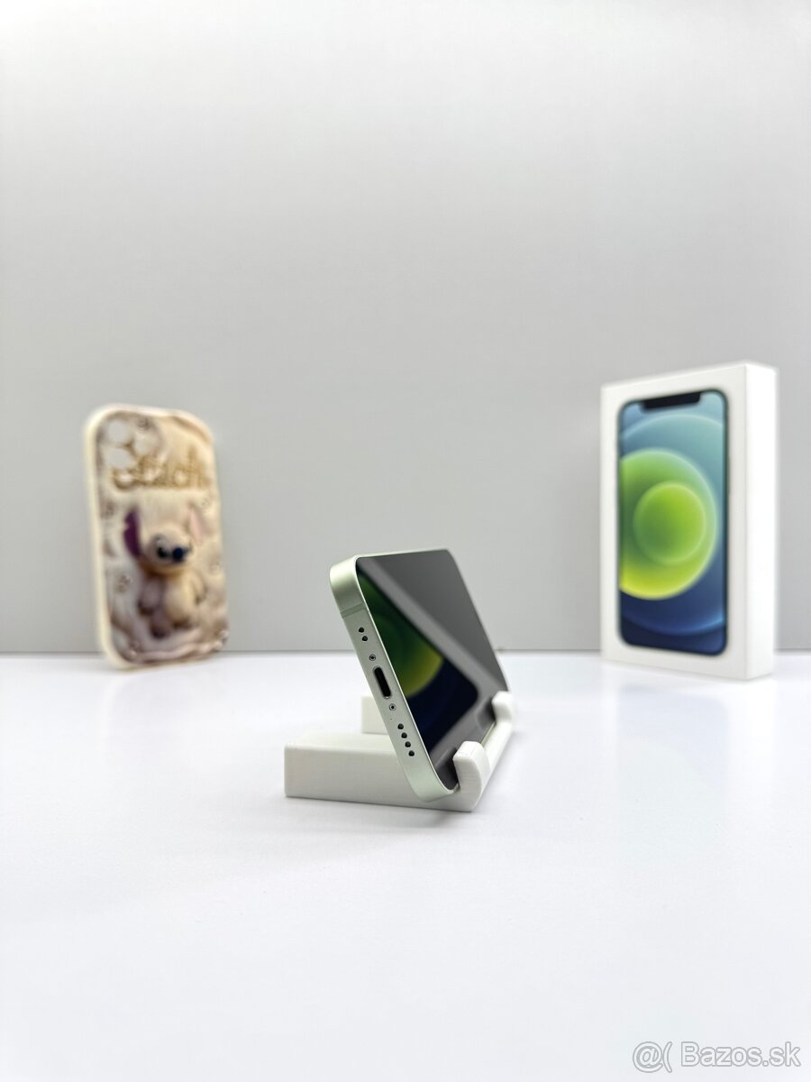 iPhone 12 MINI 128GB GREEN SUPER STAV NOVÁ BATÉRIA 100%+SKLO - 8