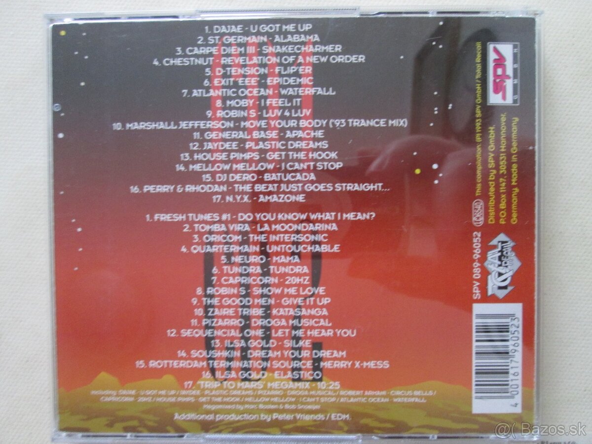 dance max 14,just the best 5,fetenhits 2001,trip to mars - 8