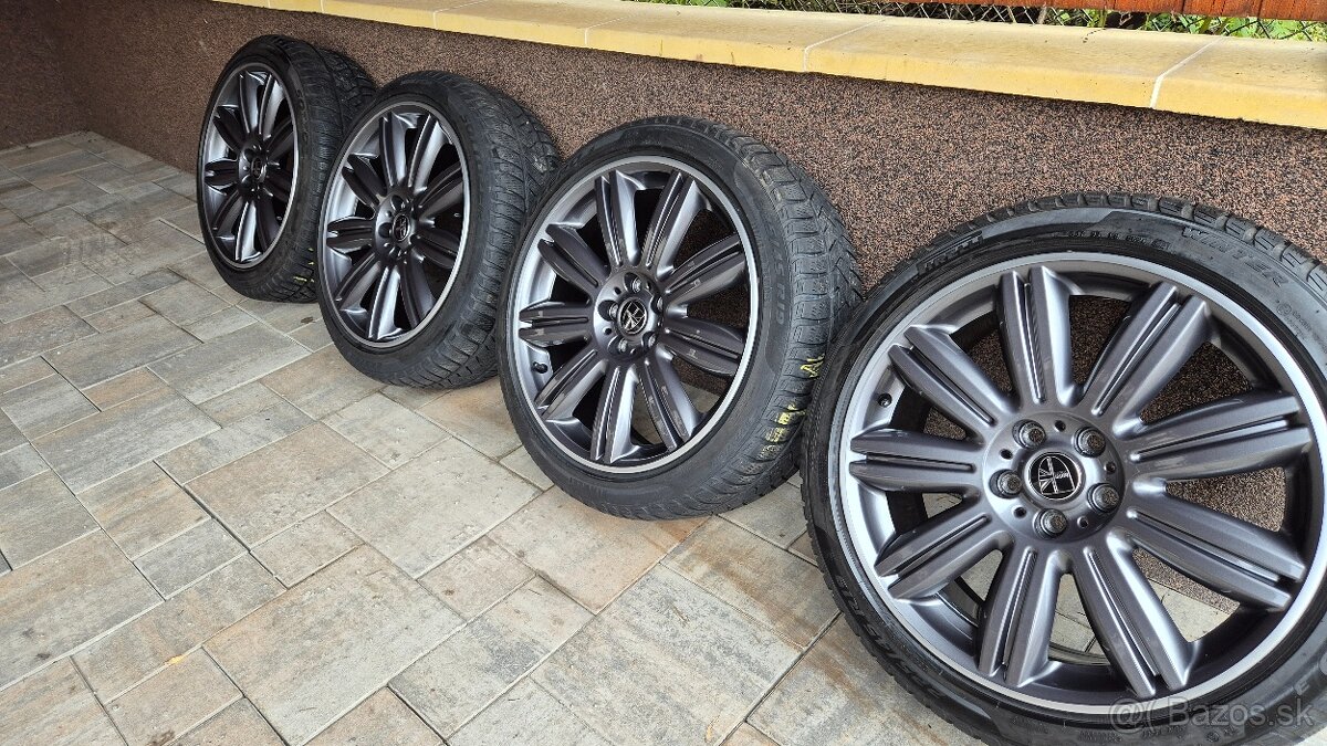 Mini cooper,5x112 R19,antracit,ako nove, - 8