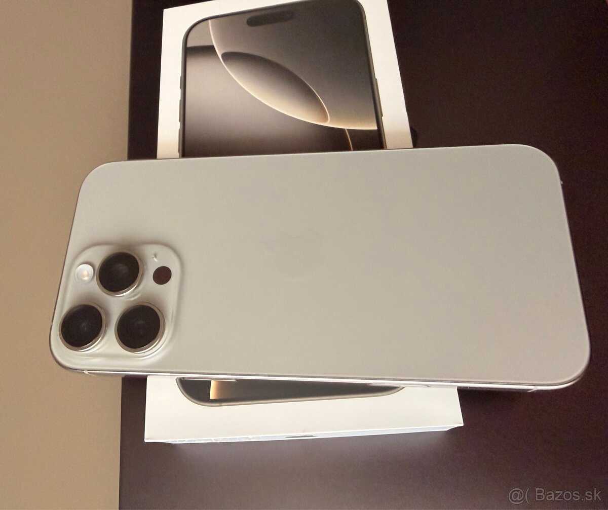 iPhone 16 pro max 256 GB | natural titanium - 8