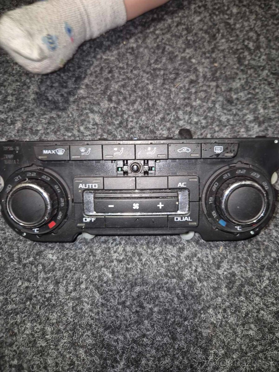 Ovládanie kúrenia Škoda, VW - 8