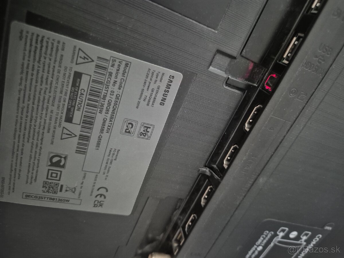 Samsung qe55q85 - 8