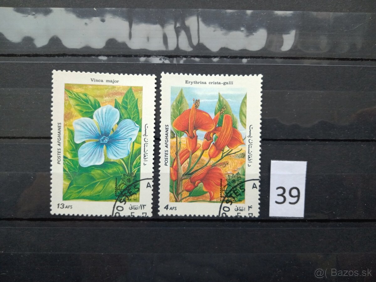 Poštové známky č.438 - ÁZIA - 20 ks sérií - 8