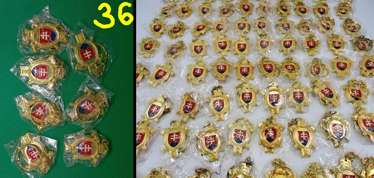 Odznaky - konvolut č. 5 - 8