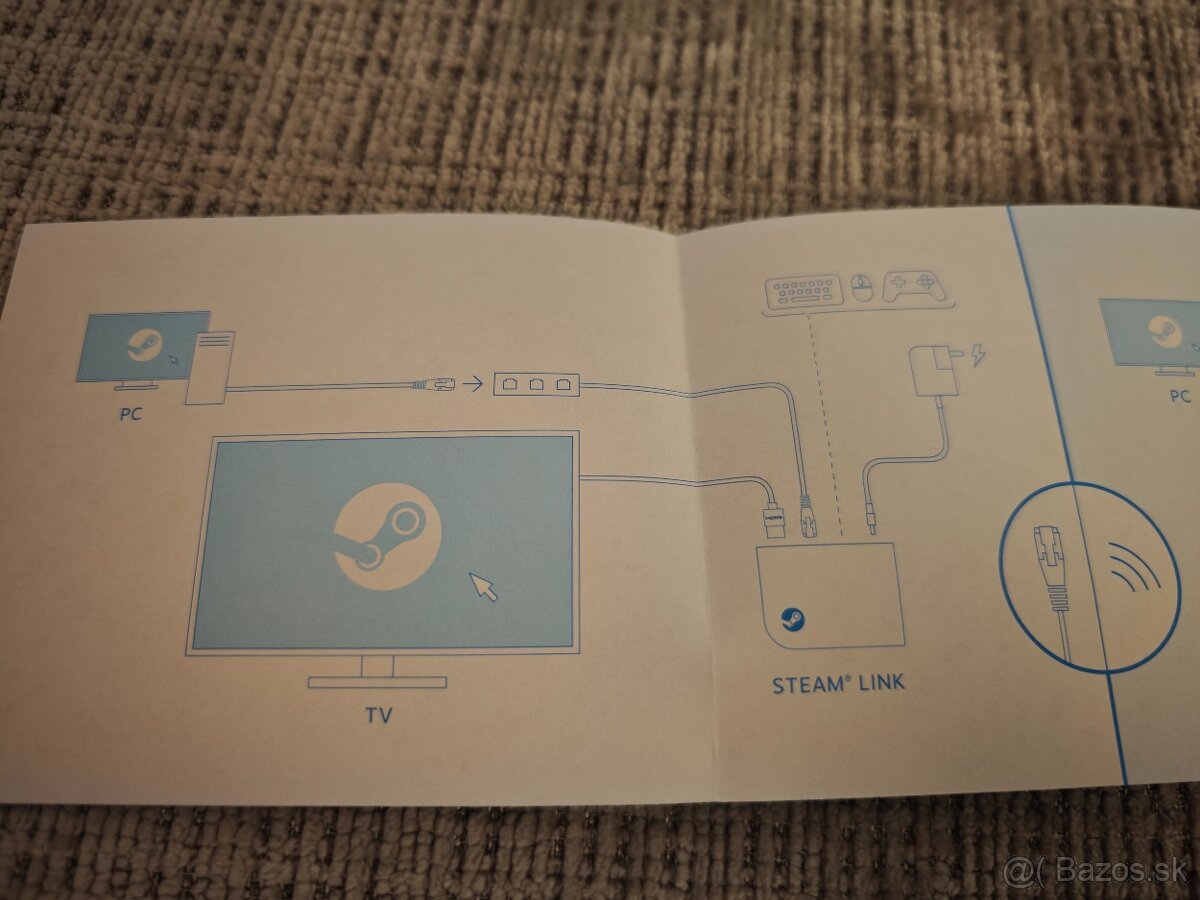 Predám Steam Link – originál, nepoužívaný, kompletné balenie - 8
