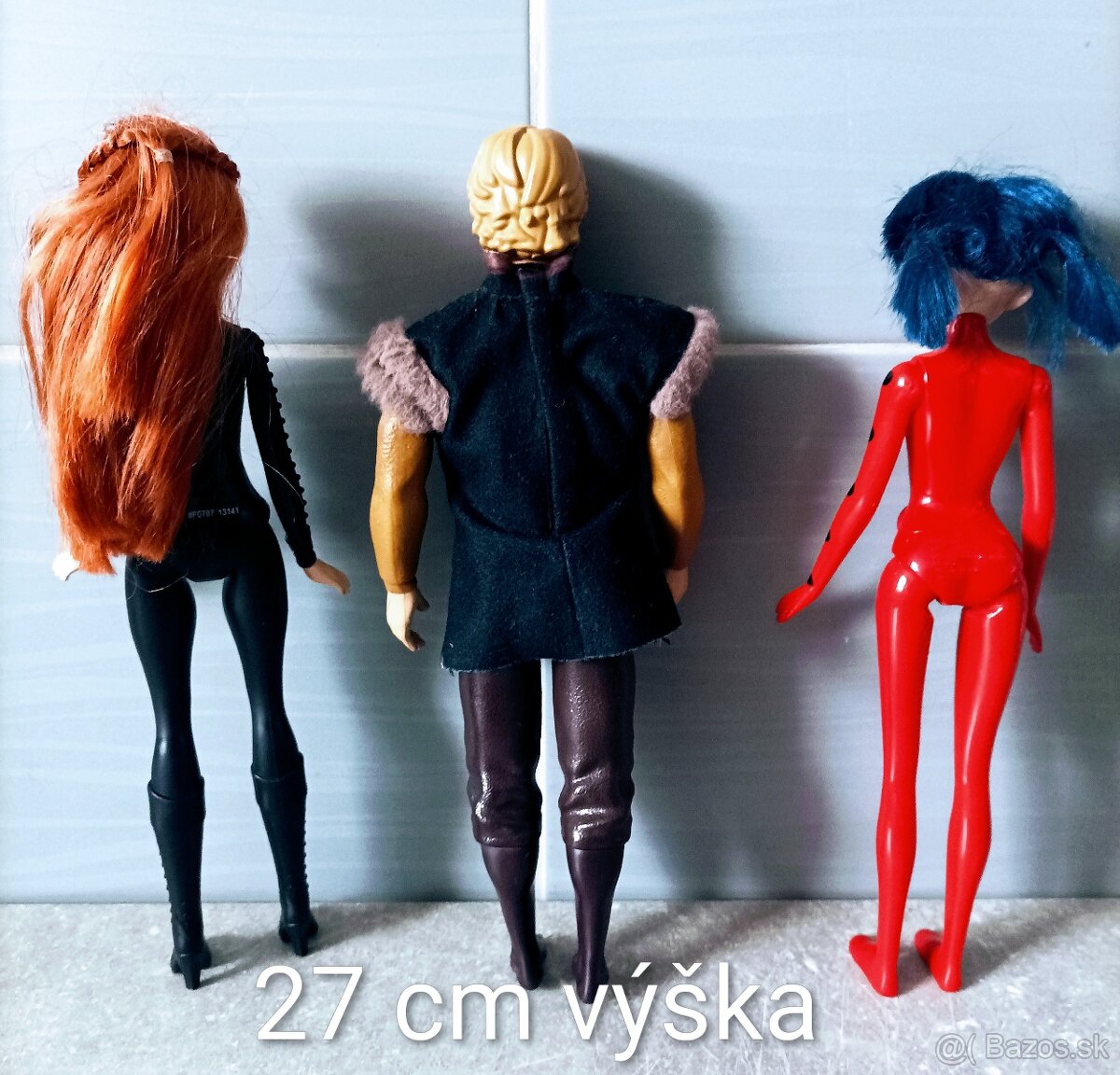 Bábiky, auto, vanička, koníky - 8