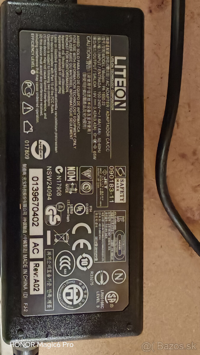 Notebook zdroje Lenovo a HP - 8