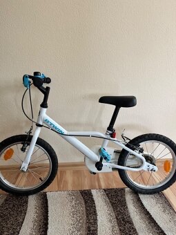 Detský bicykel 16”+kolobežka+chrániče na odrážadlo - 8