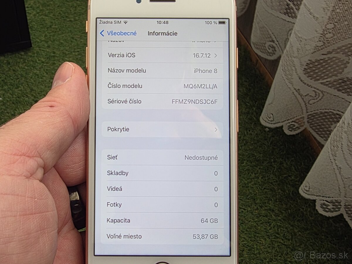 Iphone 8 64GB Gold - 8