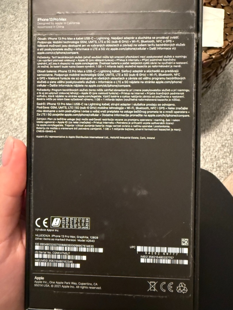 iPhone 13 Pro Max 128GB - 8