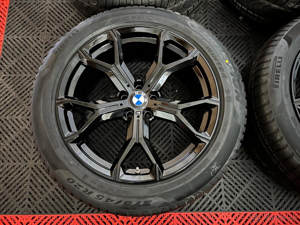 3. Alu BMW M-packet X5 X6 G06 G05 R20-zimné nové - 8