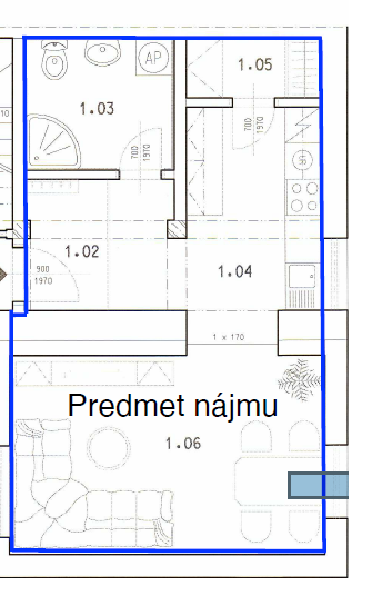 1 - izbový byt, Svätoplukova ul., Košice - Staré mesto - 8