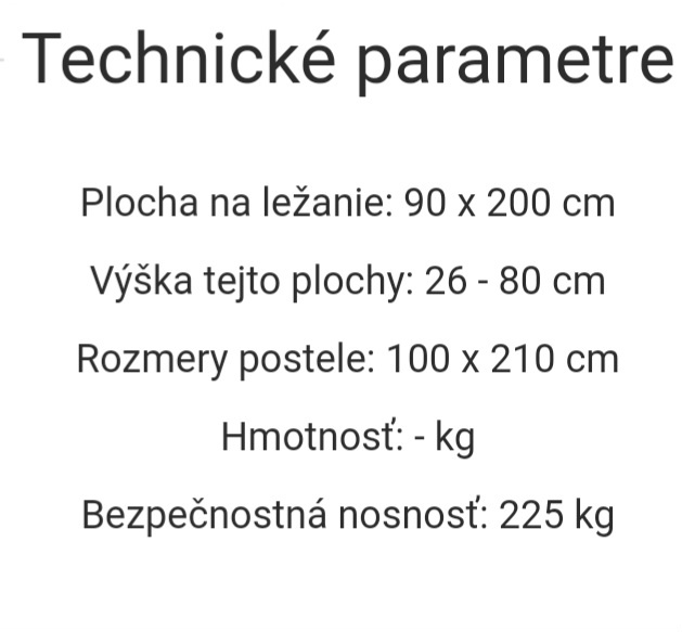 Postel pre pacienta - 8