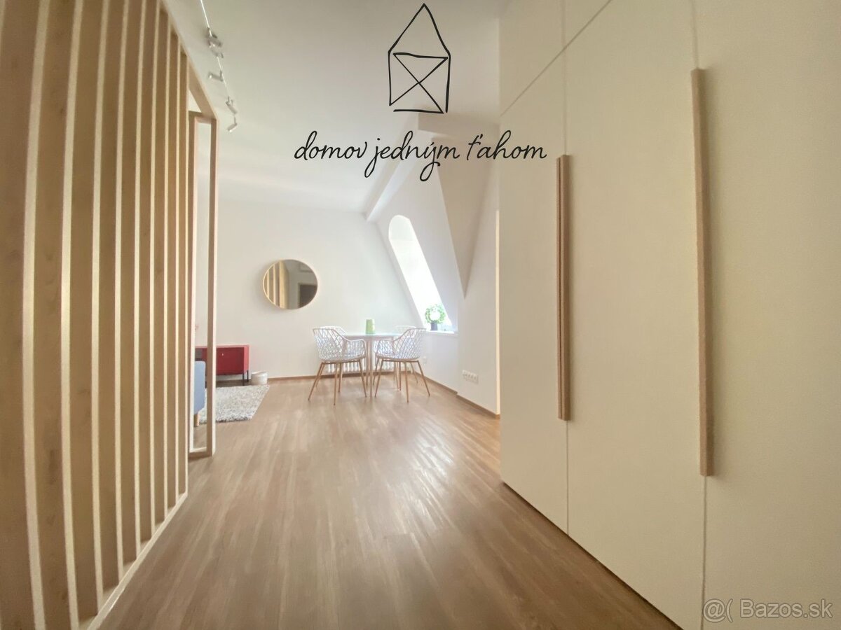 PRENÁJOM, zariadený 1-izbový byt v novostavbe, Gunduličova u - 8