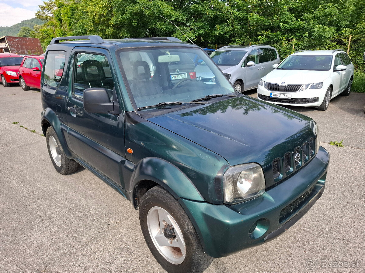 SUZUKI JIMNY 4x4 1,3 benzín r.v. 2004 - 8