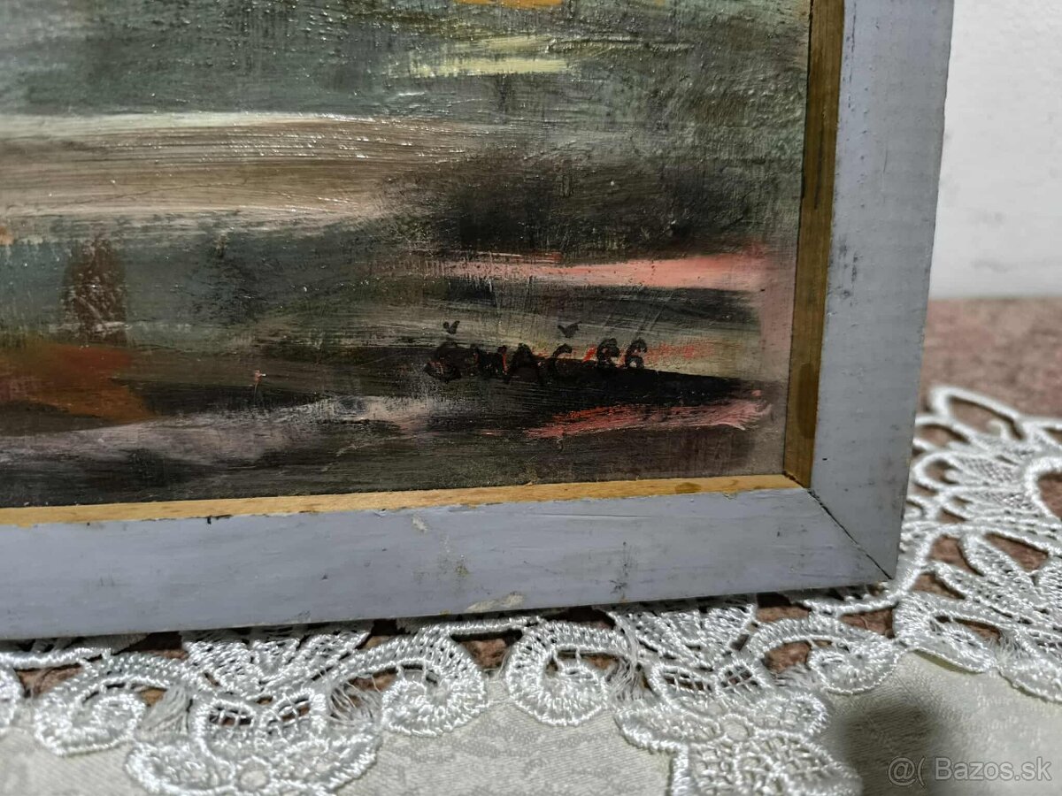 Jozef Švač - 3 x olejomaľba - 8