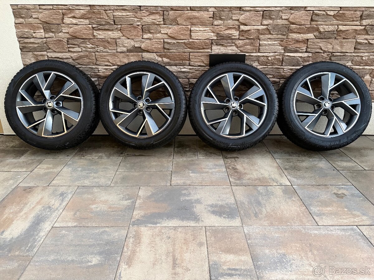 ZIMNÁ SADA SKODA TRIGLAV 5x112 R19 + ZIMNÉ PNEU 235/50 R19 - 8
