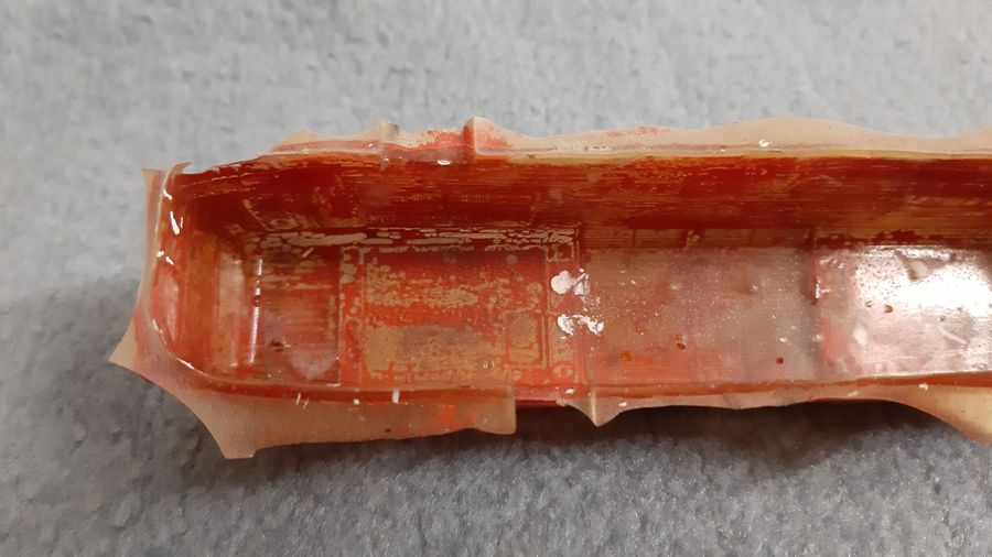 Vláčiky - odliatok skrine S499.2 (263) v mierke H0 - 8