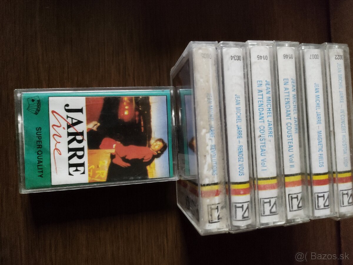 MC originálne kazety - 8